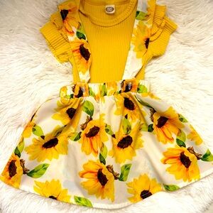 Yellow Sunflower Dress 🌻